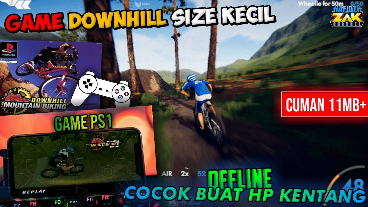 download game ppsspp downhill mountain bike